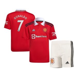 PACK JUNIOR MANCHESTER UNITED DOMICILE RONALDO 2022-2023