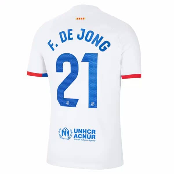 PACK FC BARCELONE EXTERIEUR FRENKIE DE JONG SAISON 2023-2024