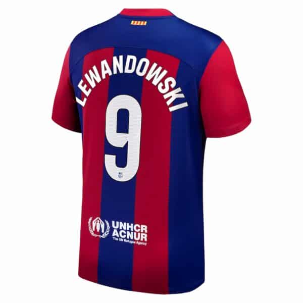 PACK FC BARCELONE DOMICILE LEWANDOWSKI SAISON 2023-2024