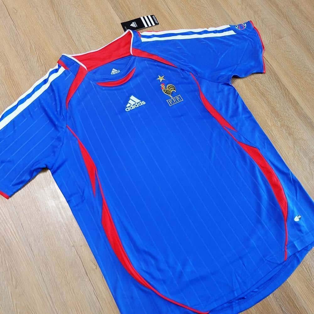 MAILLOT RETRO FRANCE DOMICILE 2006-2007