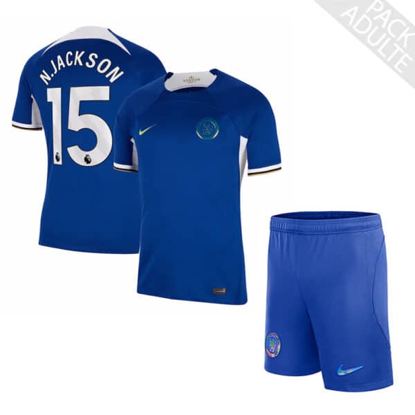 PACK CHELSEA DOMICILE NICOLAS JACKSON SAISON 2023-2024