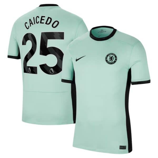 MAILLOT CHELSEA THIRD CAICEDO 2023-2024