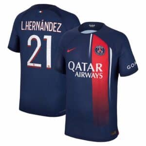 MAILLOT PSG DOMICILE LUCAS HERNANDEZ VERSION VAPOR MATCH 2023-2024