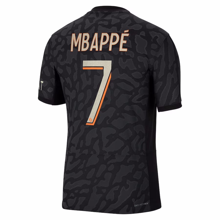 MAILLOT PSG THIRD LUCAS HERNANDEZ VERSION VAPOR MATCH 2023-2024