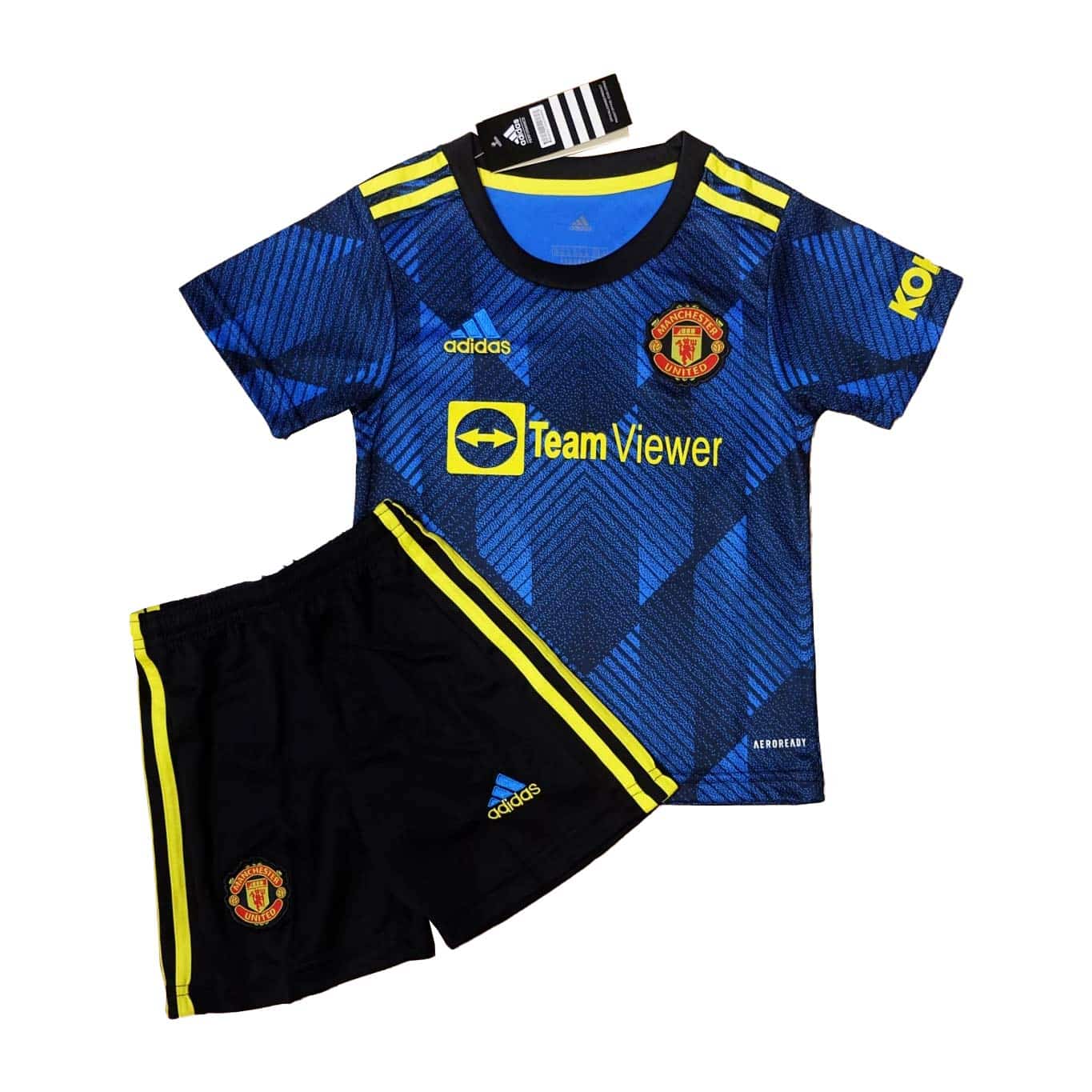 PACK JUNIOR MANCHESTER UNITED THIRD SAISON 2021-2022