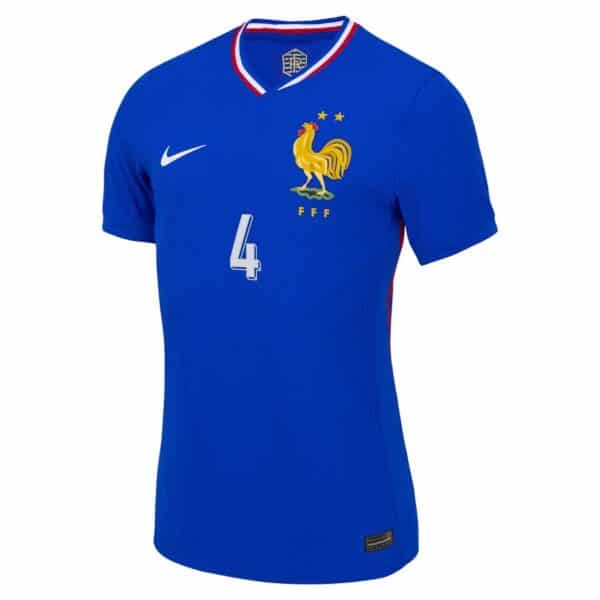 MAILLOT FRANCE DOMICILE UPAMECANO DRI-FIT ADV VAPOR MATCH SAISON 2024-2025