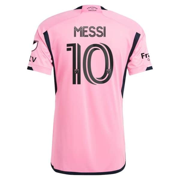 MAILLOT INTER MIAMI MESSI DOMICILE VERSION AUTHENTIC SAISON 2024-2025