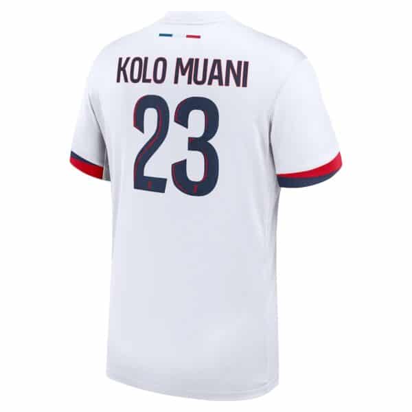 MAILLOT PSG EXTERIEUR KOLO MUANI SAISON 2024-2025