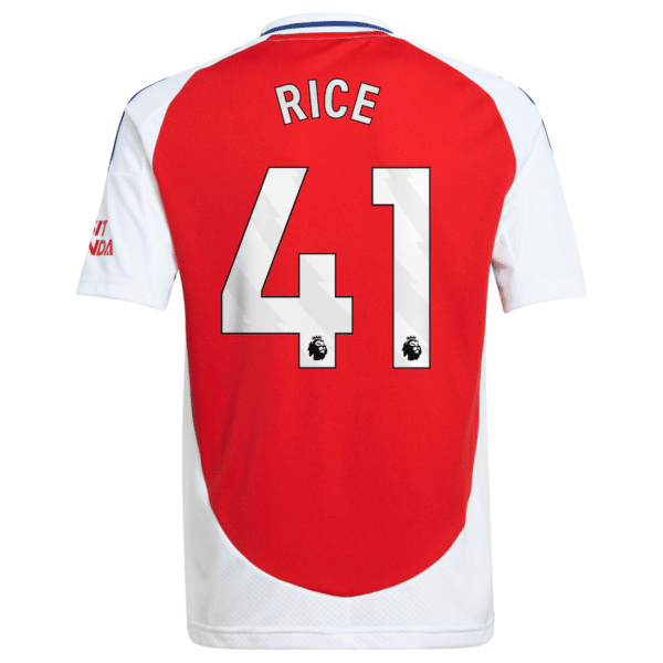 MAILLOT ARSENAL DOMICILE RICE SAISON 2024-2025