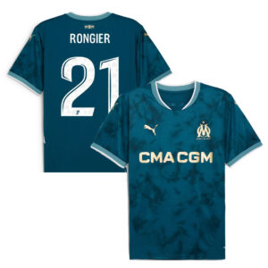 MAILLOT OLYMPIQUE DE MARSEILLE EXTERIEUR RONGIER SAISON 2024-2025