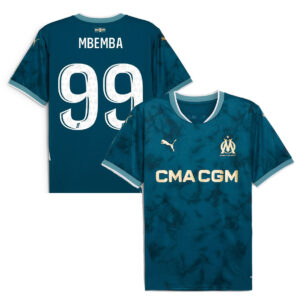 MAILLOT OLYMPIQUE DE MARSEILLE EXTERIEUR MBEMBA 2024-2025