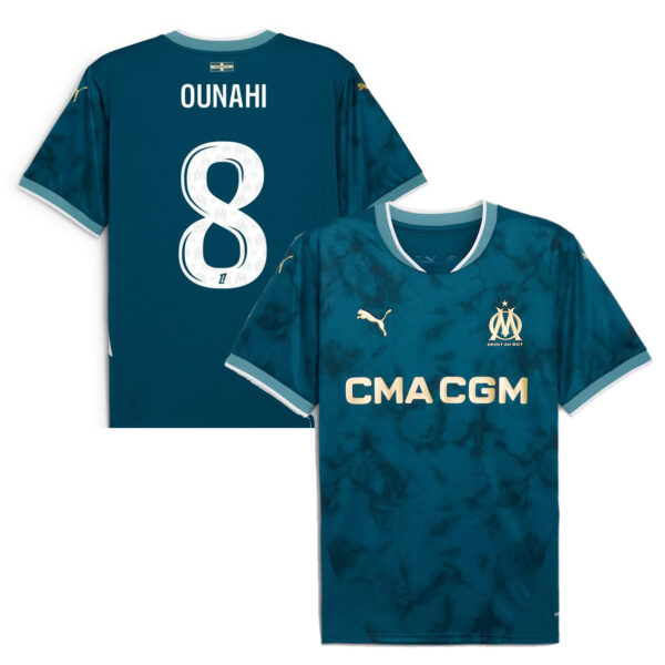 MAILLOT OLYMPIQUE DE MARSEILLE EXTERIEUR OUNAHI 2024-2025