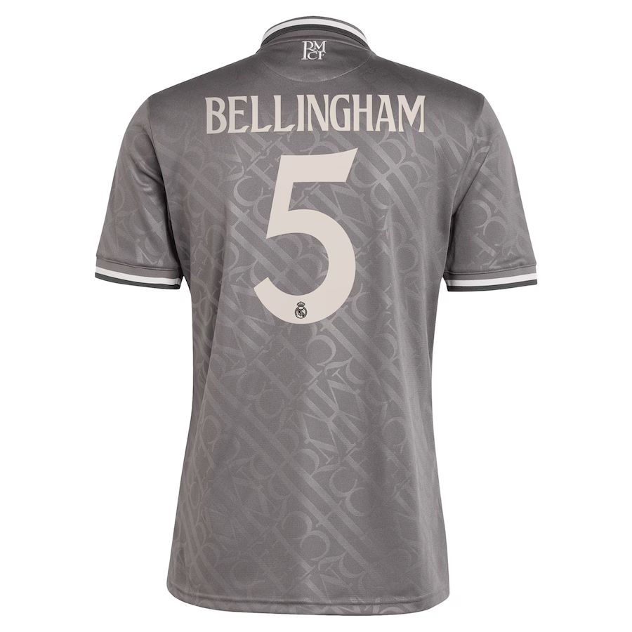 MAILLOT REAL MADRID THIRD BELLINGHAM SAISON 2024-2025