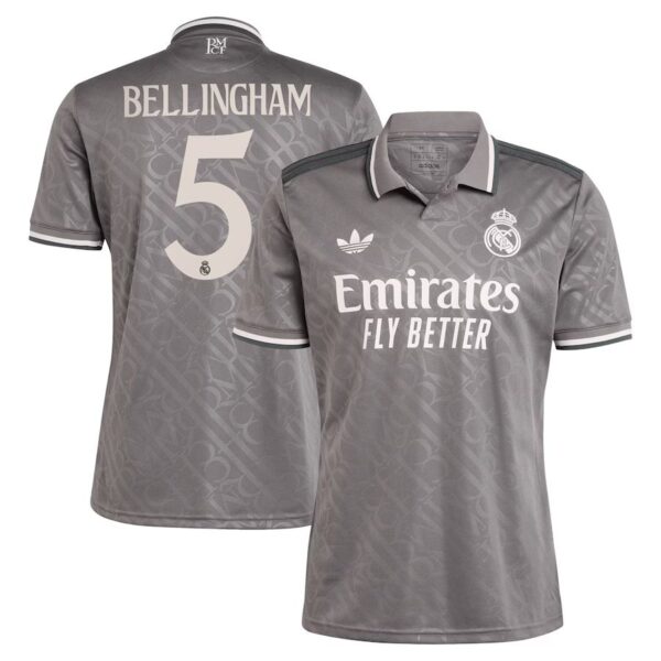 MAILLOT REAL MADRID THIRD BELLINGHAM SAISON 2024-2025