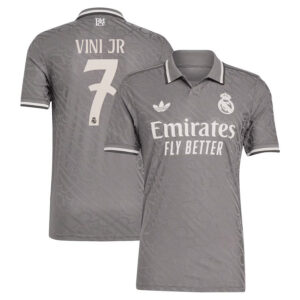 MAILLOT REAL MADRID THIRD VINICIUS JR VERSION AUTHENTIC SAISON 2024-2025